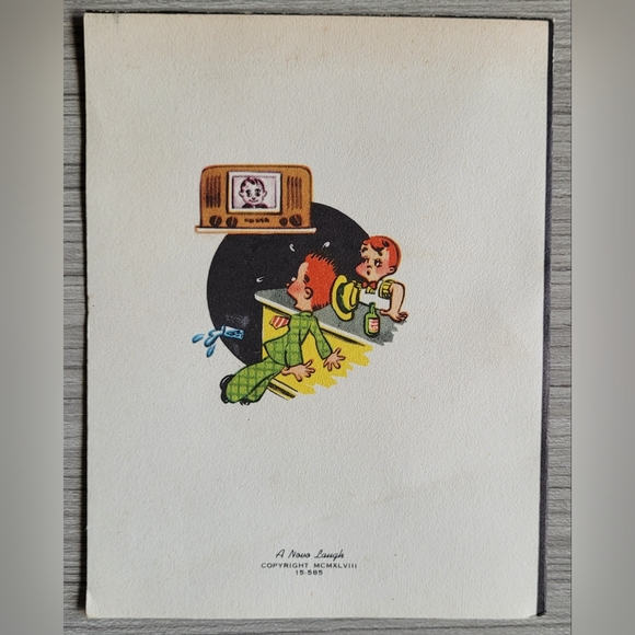 🎅🏼 RARE 1940s Vintage Funny Naughty Christmas Card - Bundle to Save $ 🎅🏼 - Picture 5 of 6